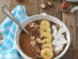 Smoothie Bowl {Chocolat & banane} #vegan