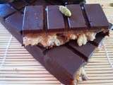 Tablette de chocolat banane-cardamome