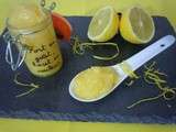 The lemon curd (ultra citronné!! ^^ )