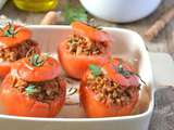 Tomates farcies aux pst #vegan #glutenfree