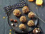 Truffes {Chocolat & Noisettes} #Noël vegan