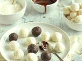 Truffes crues {coco/chocolat} façon bounty #vegan