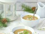 Velouté de châtaignes #Noël #vegan #glutenfree