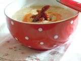 ☼ velouté de haricots blancs au chorizo et piment d'espelette ☼