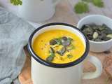 Velouté express {poivron & pois chiches} #vegan #glutenfree