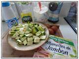 Clafoutis de jambon et courgettes version avec Thermomix TM5