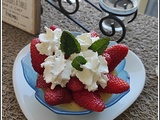 Coupe fraises, crème pâtissière et speculoos