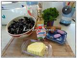 Moules sauce poulette version avec Thermomix