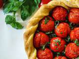 Tarte gourmande tomates & oignons