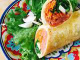 Wrap truite fumée & fromage frais