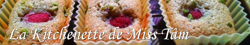 Recettes de La Kitchenette de Miss Tâm