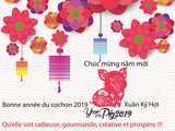 Bonne année du cochon 2019 ! Chúc mừng năm mới Xuân Kỷ Hợi