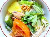 Soupe aigre-douce au poisson (canh chua cá)