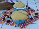 Muffins cranberry et chocolat