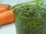 Pesto de fanes de carottes