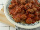 {Plat} Boulettes à la sauce tomate