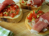 {plat} Bruschetta estivale