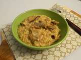 Risotto oriental aux cèpes et Jurançon