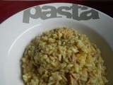 Risotto safran et thon