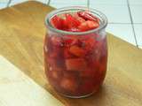 Tartare de fraises au basilic