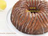 Bundt cake chocolat blanc citron et rhum