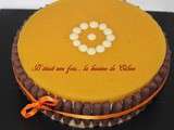 Entremet ananas coco mangue