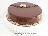 Entremet chocolat noisette { recette cap }