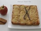 Financiers geant aux pommes (pink lady) et au speculos