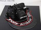 Gateau appareil photo canon { gateau 3d }