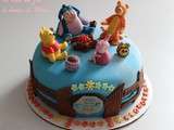 Gateau Winnie l'ourson et ses amis - winnie the pooh cake