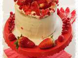 Naked cake aux fraises