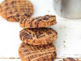 Biscuits croquants avoine & amande (vegan & sans sucre)