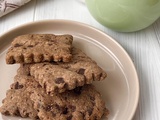 Biscuits légers et croquants à la cardamome et au chocolat