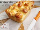 Brioche roulée noix de coco