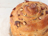 Brioche sans sucre aux fruits secs, façon panettone