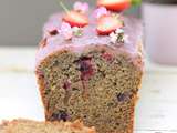 Cake aux fruits rouges