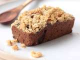 Cake crumble au chocolat