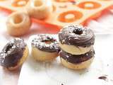 Comme un donuts, chocolat / noix de coco