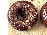Donuts au four express et légers : cacao et chocolat