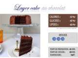 Du layer cake au chocolat