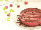 Entremet chocolat et fruits rouges (vegan & sans gluten)