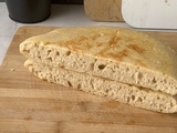 Pain sans pétrissage et facile à la poêle