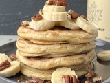 Pancake à la banane (recette en vidéo)