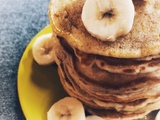 Pancake banane vanille à la farine complète et sans sucre