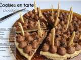 S cookies en tarte au chocolat et au praliné