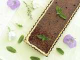 Tarte chocolat menthe