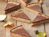 Tarte chocolat poire vegan