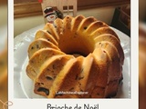 Brioche de Noël aux fruits secs