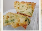 Cake aux courgettes et au cheddar