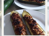 Courgettes farcies à la viande hachée